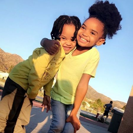 Lyric Kai Kilpatrick posing for a photo with her younger sister, Liyah Kilpatrick. 